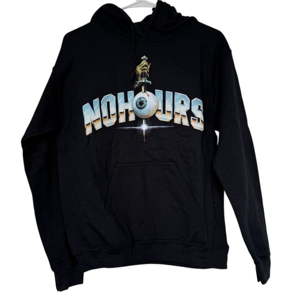 NO HOURS Graphic Hoodie